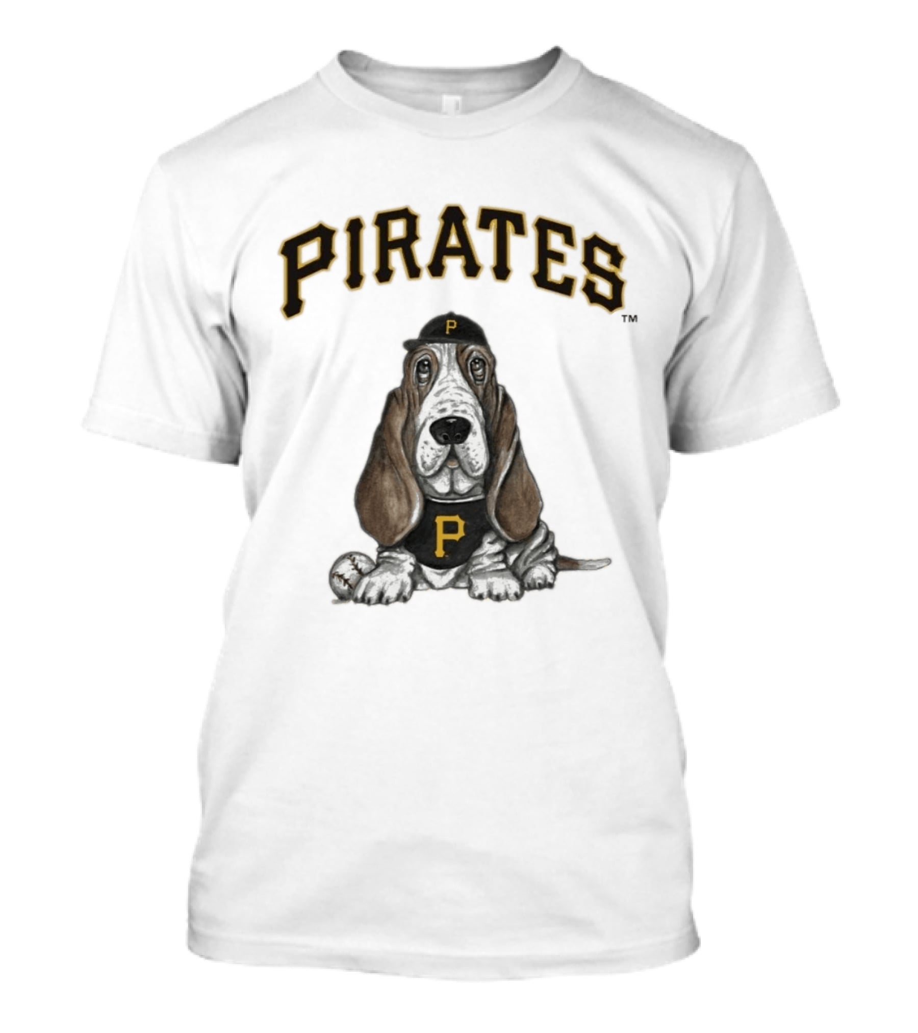 Pittsburgh Pirates Tiny Turnip Toddler Puddy MLB Mascot Pup T-Shirt
