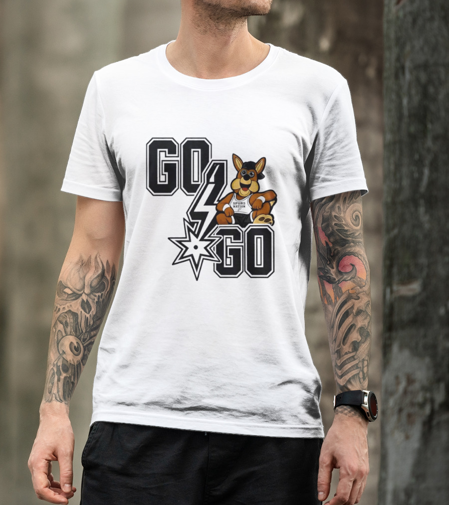 San Antonio Spurs NBA Go Go Spurs Nation Coyote T-Shirt