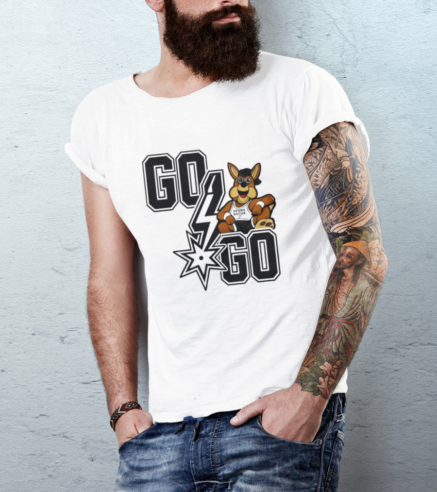San Antonio Spurs NBA Go Go Spurs Nation Coyote T-Shirt