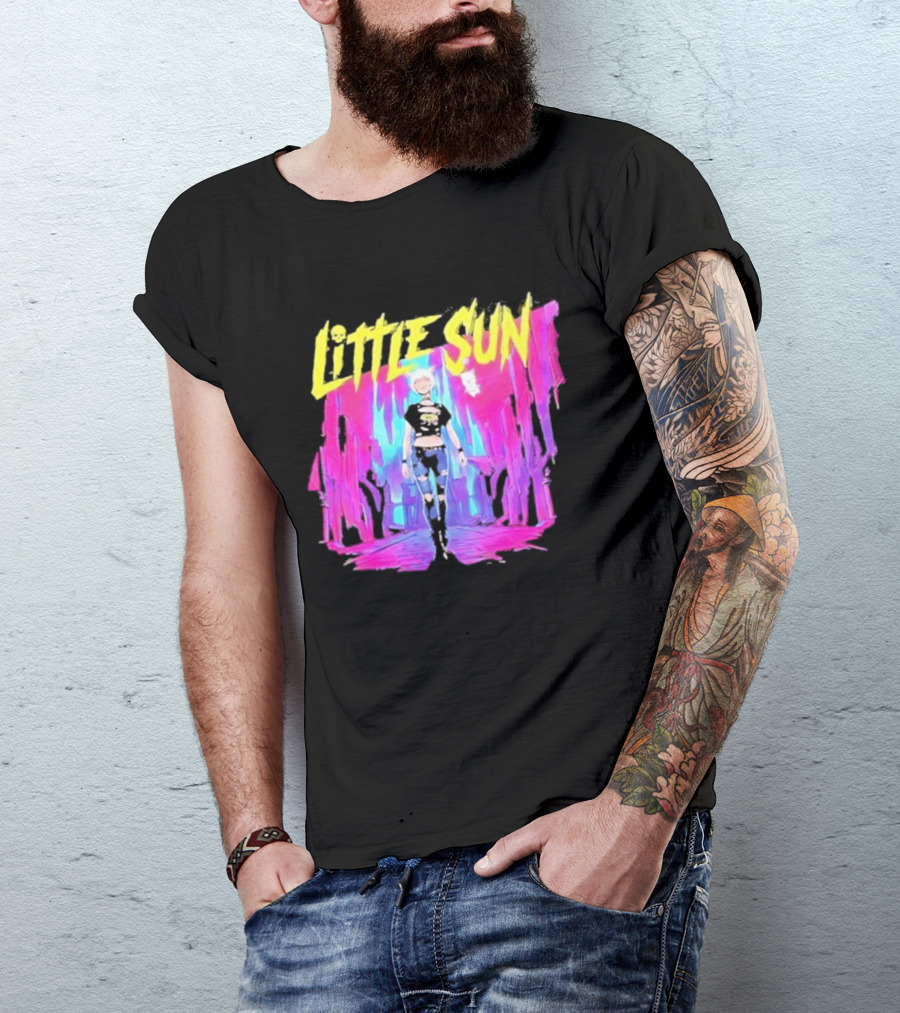 Cyberpunk 2077 Little Sun Neon Street T-Shirt