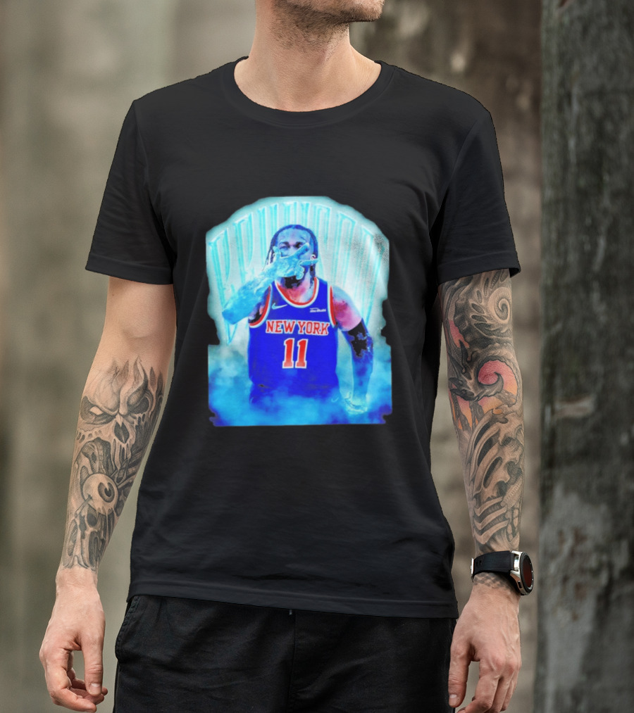 New York Ice Man Brunson 11 Jersey Knicks T-Shirt
