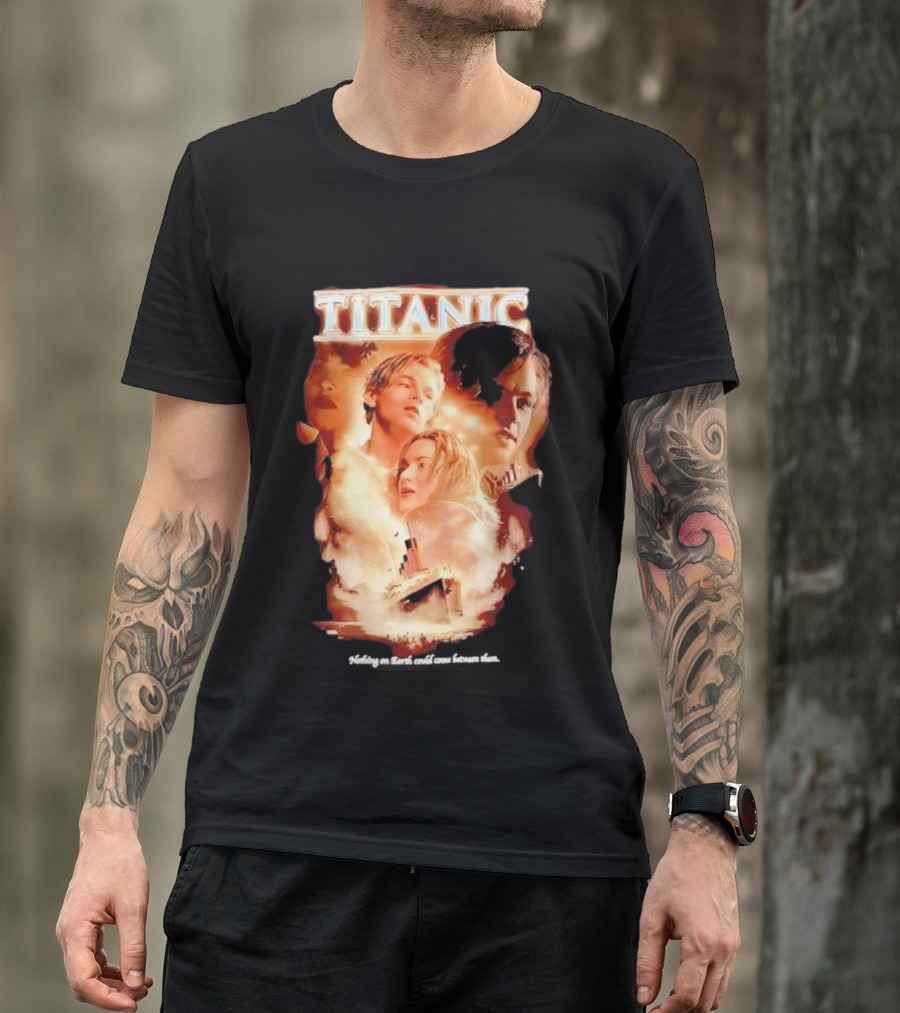Titanic Jack Dawson Rose Dewitt Bukater Iconic Movie Romance T-Shirt