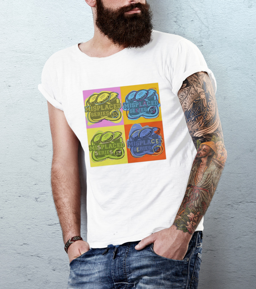 Misplaced Series 2026 Pop Art Coins Quadrant T-Shirt