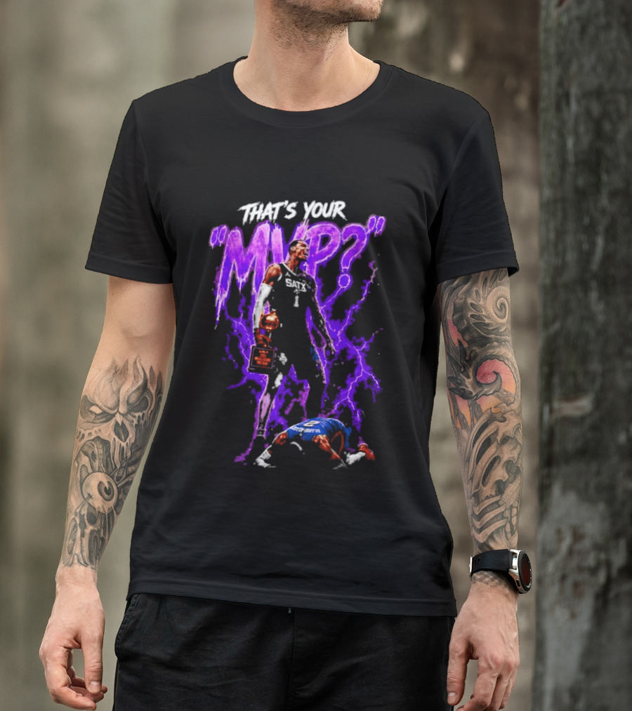 Victor Wembanyama San Antonio Spurs That's Your MVP 2024 NBA All Rookie First Team T-Shirt