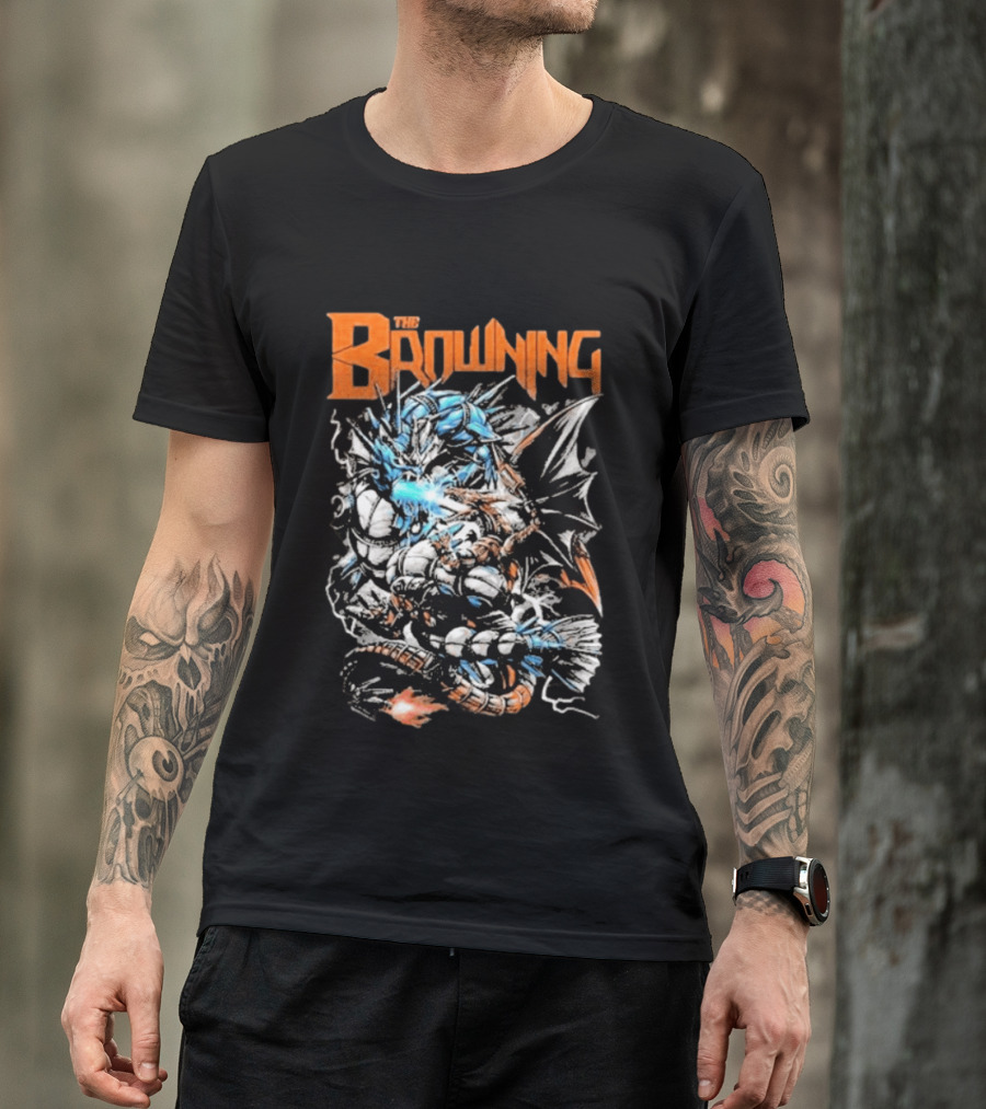 The Browning Fixt Charizard Battle T-Shirt