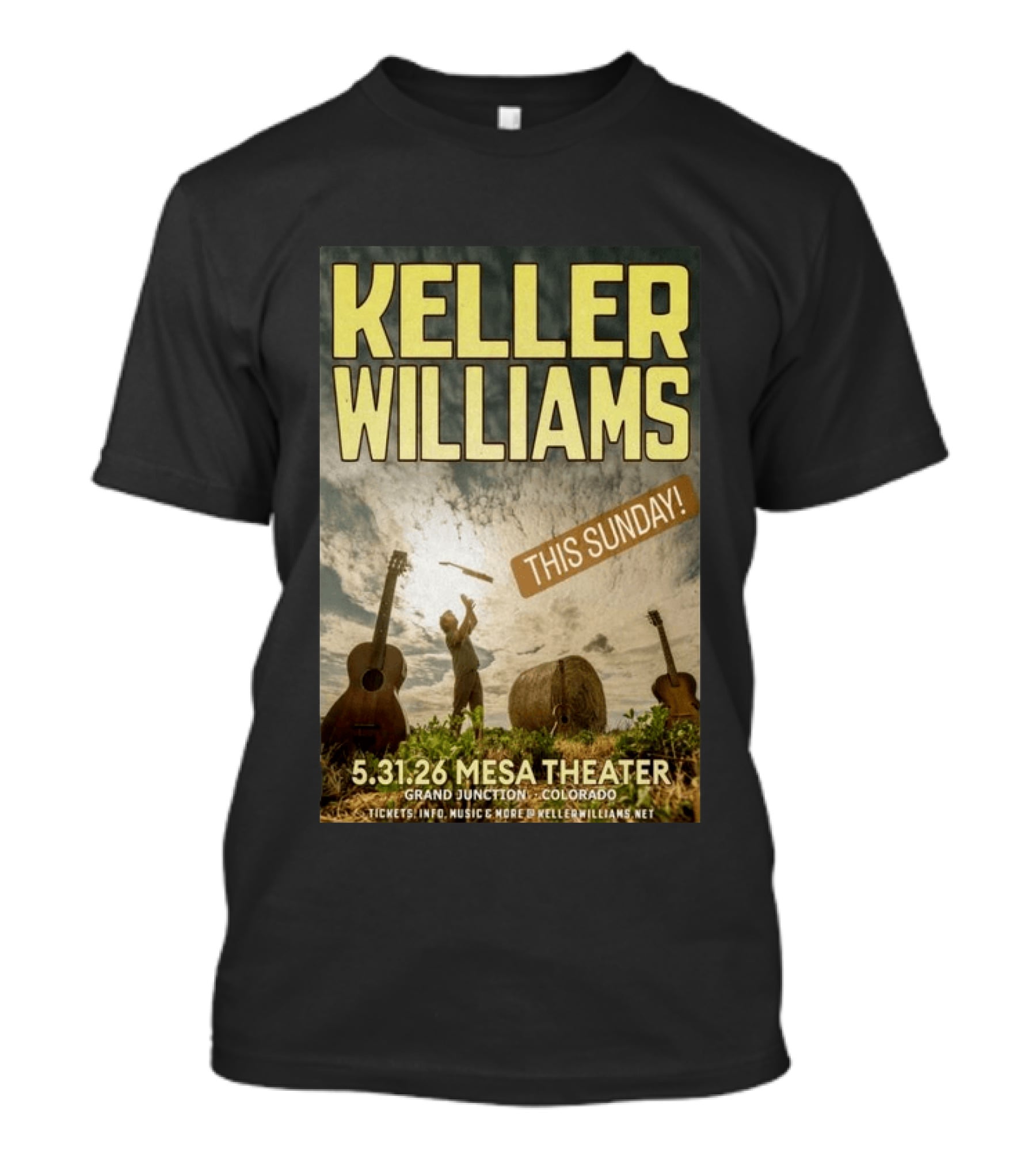 Keller Williams Mesa Theater Grand Junction May 31 2026 This Sunday T-Shirt
