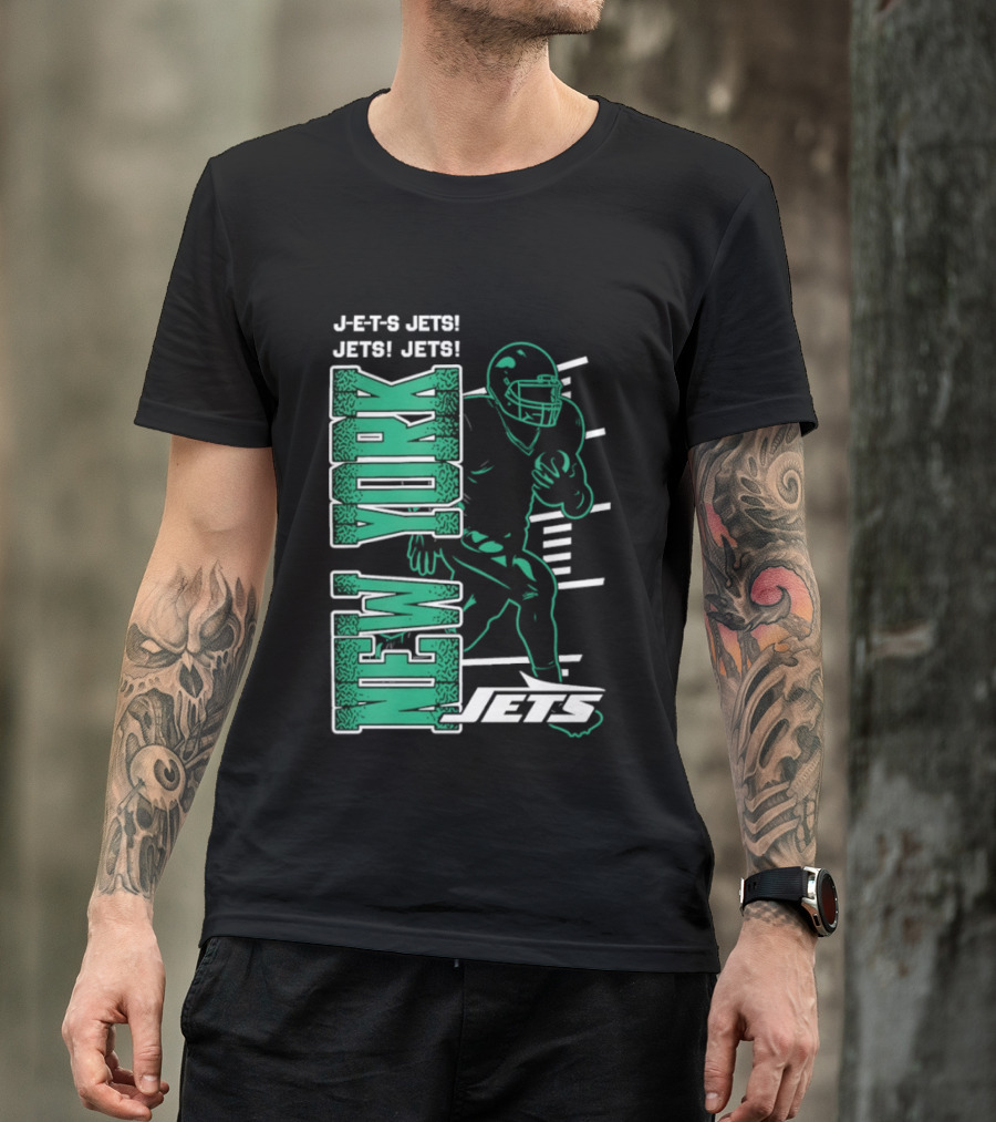 New York Jets Jets Football Player T-Shirt