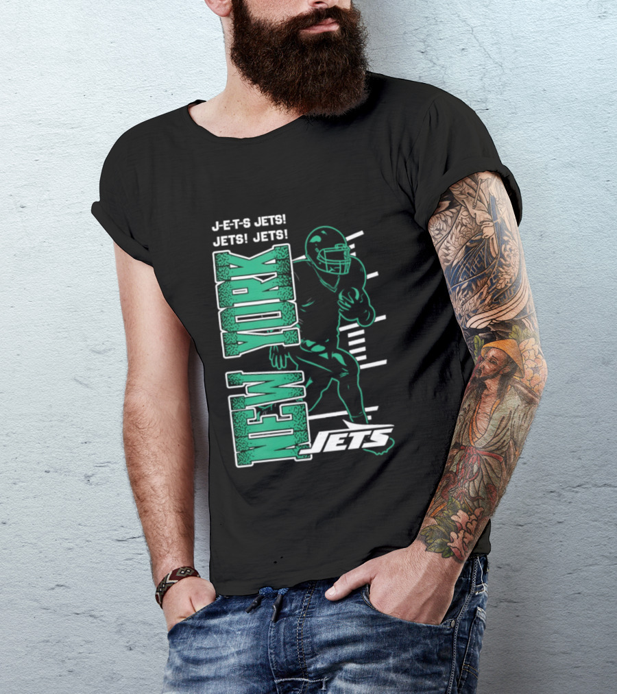 New York Jets Jets Football Player T-Shirt