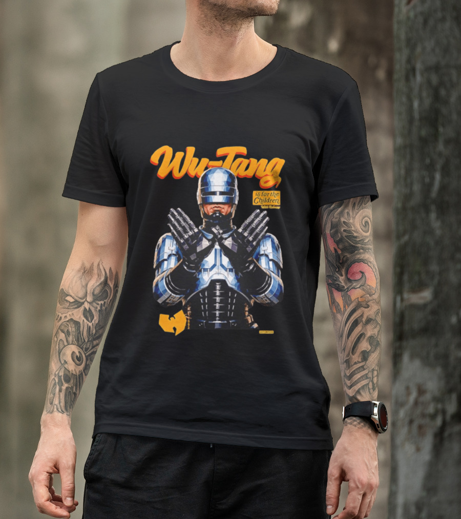 Wu Tang RoboCop Is For The Children Mashup T-Shirt