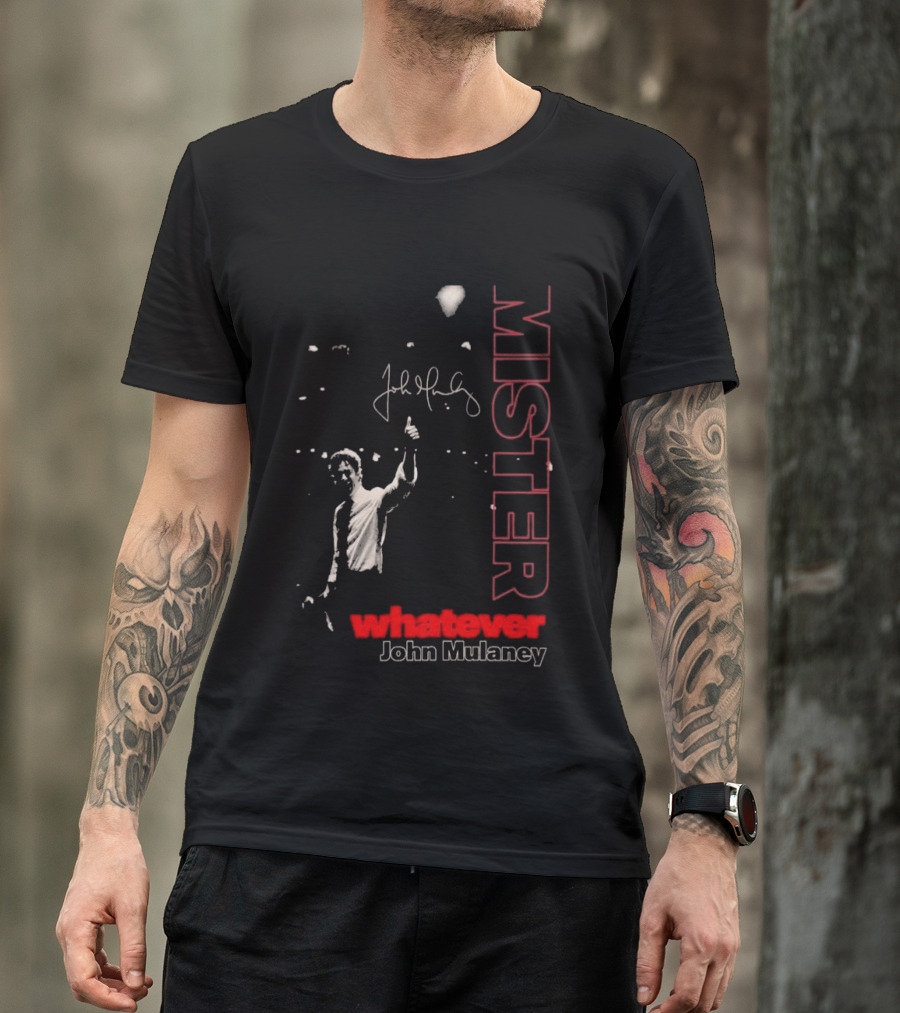 Mister Whatever John Mulaney Tour 2026 Signed T-Shirt