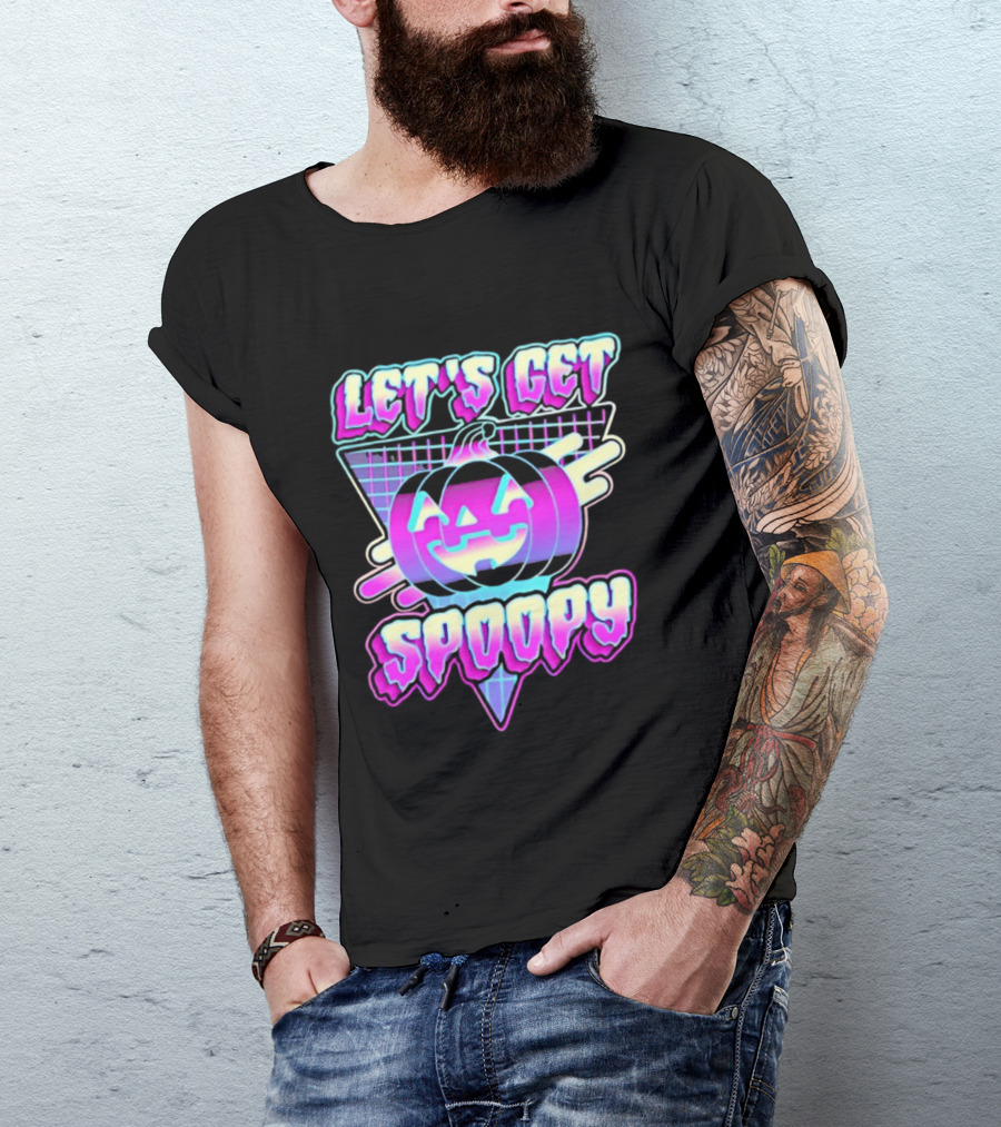 Let's Get Spoopy Halloween Pumpkin T-Shirt