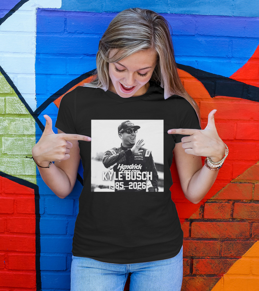 RIP Kyle Busch Hendrick Cars Legend 1985 2026 T-Shirt