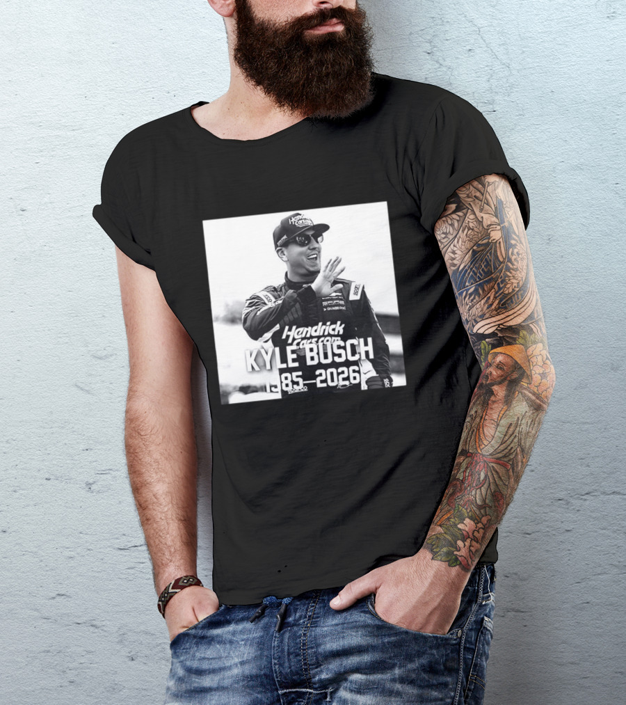 RIP Kyle Busch Hendrick Cars Legend 1985 2026 T-Shirt