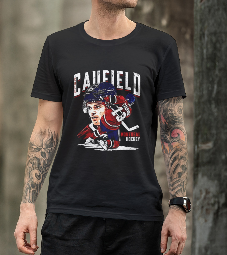 Cole Caufield Montreal Hockey T-Shirt