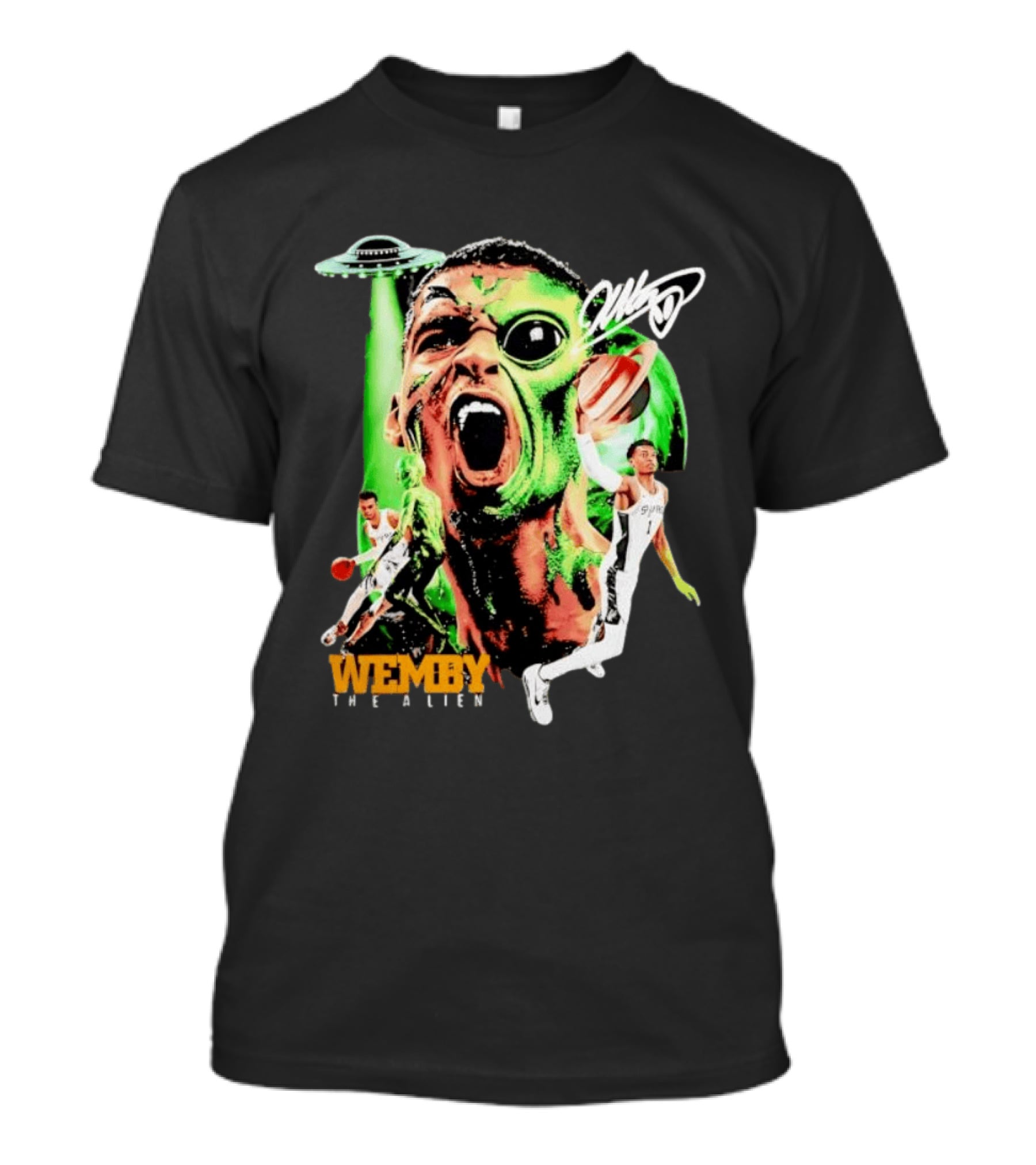 Wemby You Alien Victor Wembanyama San Antonio Spurs 2026 T-Shirt