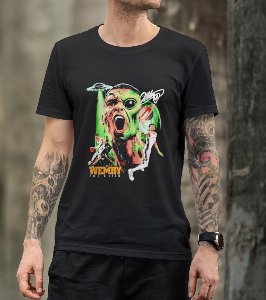 Wemby You Alien Victor Wembanyama San Antonio Spurs 2026 T-Shirt