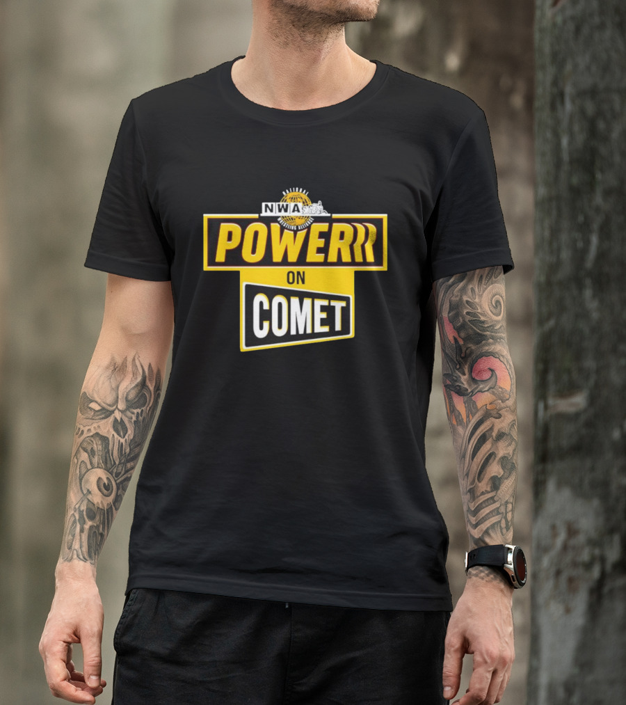 NWA Power On Comet Wrestling Alliance T-Shirt