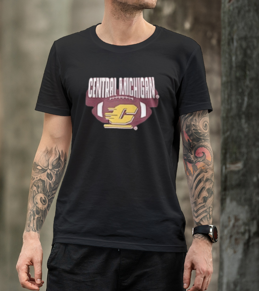 Central Michigan Chippewas Football 2026 Schedule Two Sided T-Shirt