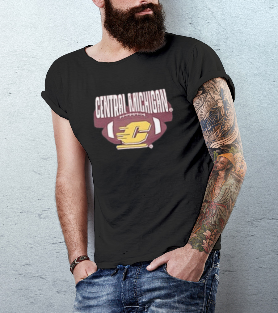 Central Michigan Chippewas Football 2026 Schedule Two Sided T-Shirt