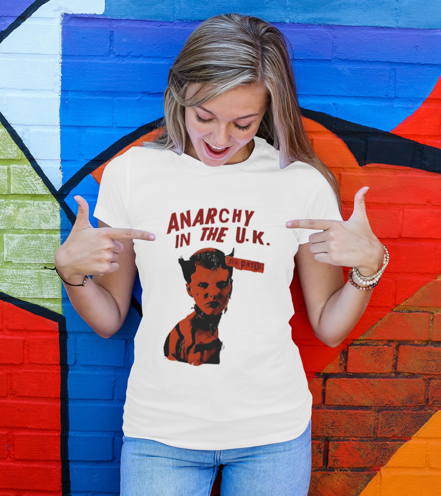 Anarchy In The UK Sex Pistols Punk Aesthetic T-Shirt