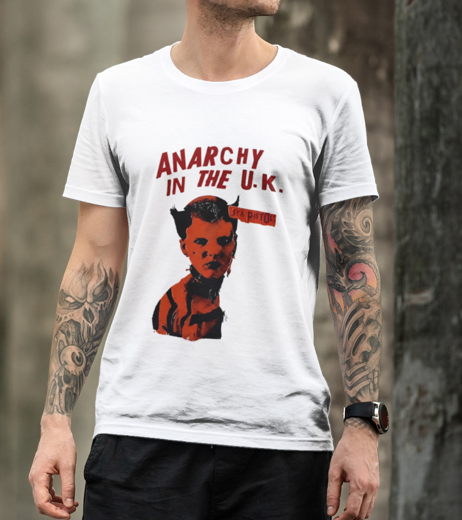 Anarchy In The UK Sex Pistols Punk Aesthetic T-Shirt