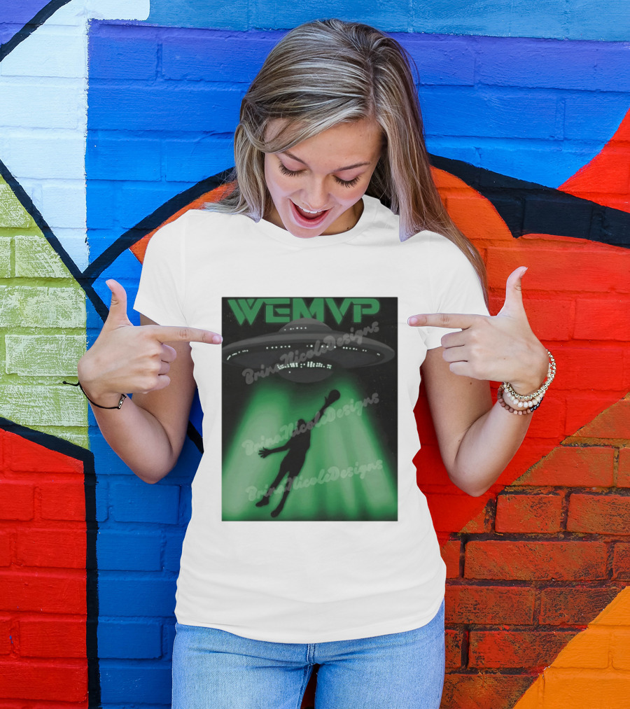 WEMVP Wemby Alien UFO San Antonio Spurs Basketball NBA 2026 T-Shirt