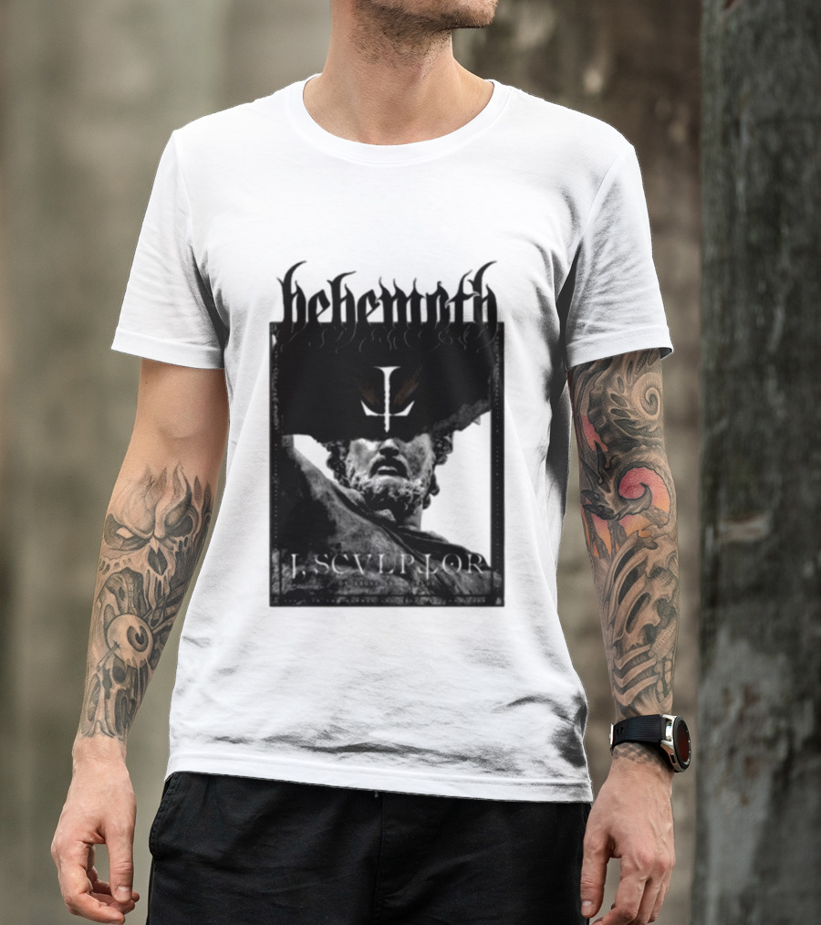 Behemoth I Sculptor Of Aeons And Worlds Statue Of Power T-Shirt