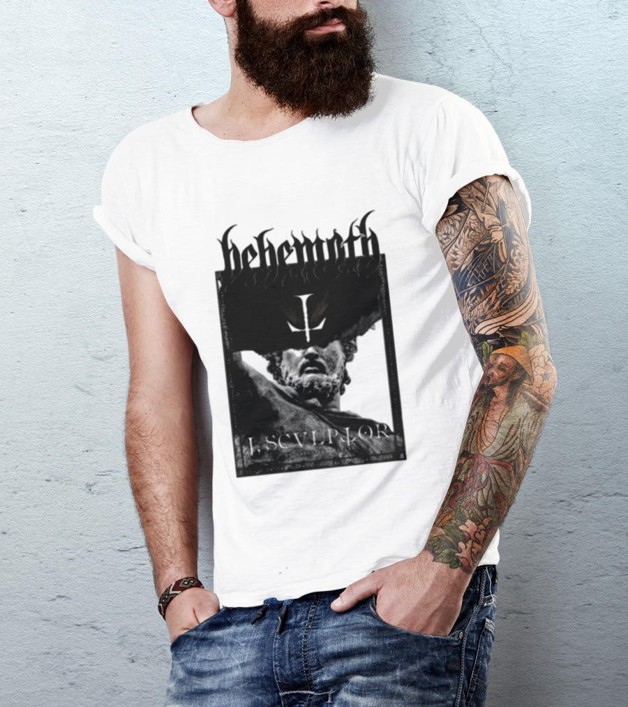 Behemoth I Sculptor Of Aeons And Worlds Statue Of Power T-Shirt