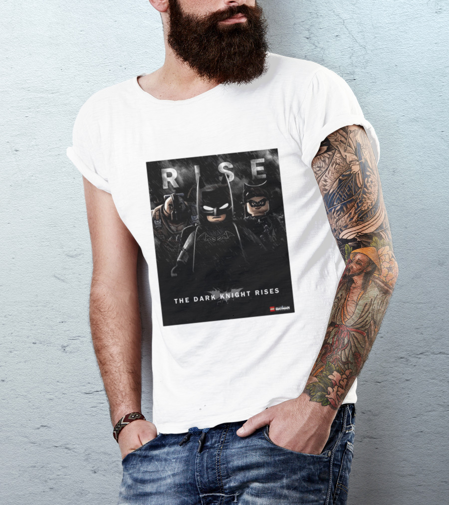 LEGO Batman The Dark Knight Rises Film Movie T-Shirt