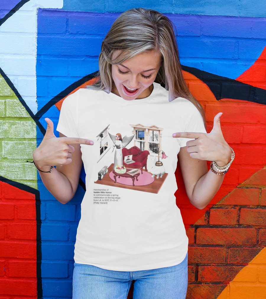 Feeble Little Horse Merchandise Spring Celebration Big Stage Collage T-Shirt