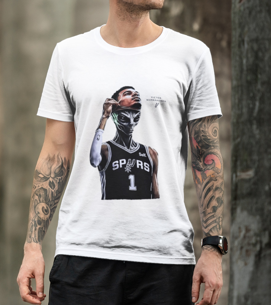 Victor Wembanyama San Antonio Spurs Self Propelled Success 2023 NBA Rookie Of The Year T-Shirt