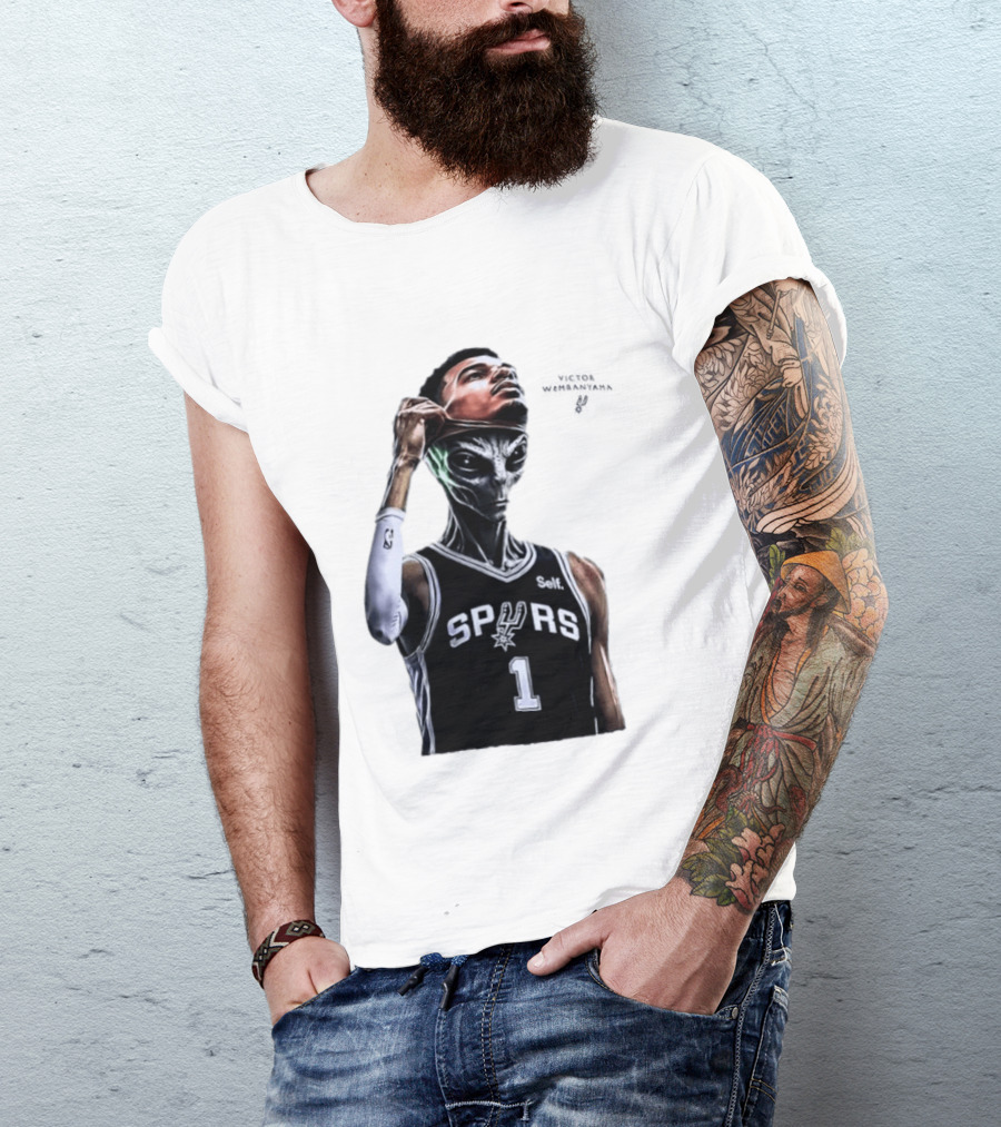 Victor Wembanyama San Antonio Spurs Self Propelled Success 2023 NBA Rookie Of The Year T-Shirt
