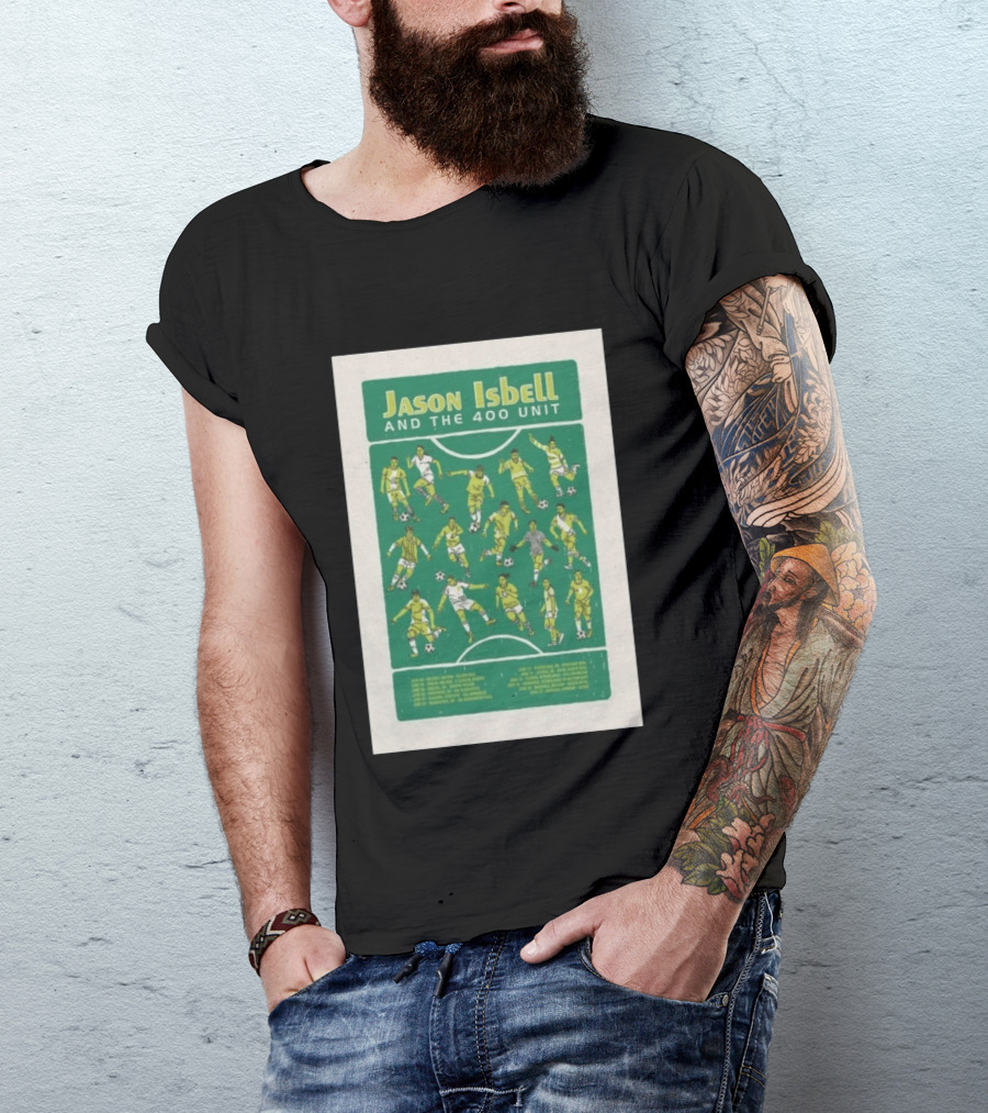 Jason Isbell And The 400 Unit Soccer UKEU Tour 2026 Dates T-Shirt