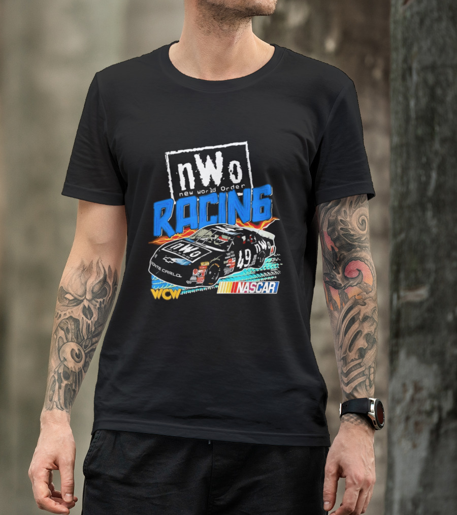 WCW NASCAR NWo Racing Kyle Petty 49 Chevrolet Monte Carlo T-Shirt