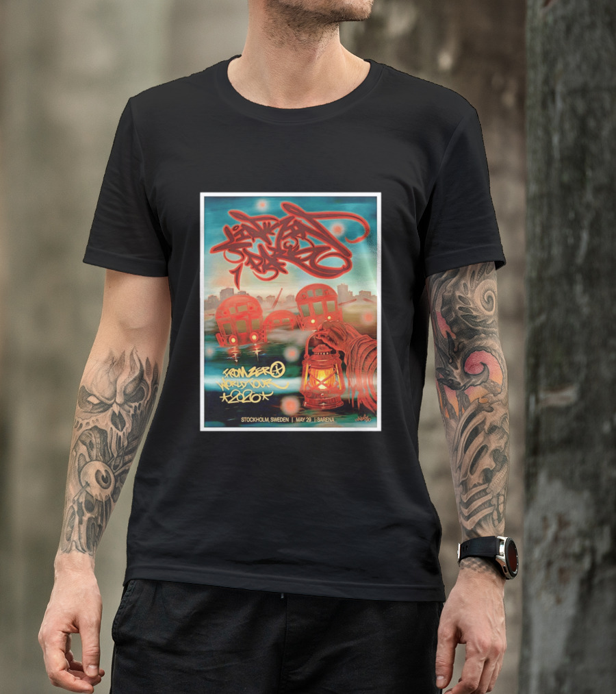 Linkin Park From Zero World Tour 2026 Stockholm Sweden May 29 3Arena T-Shirt