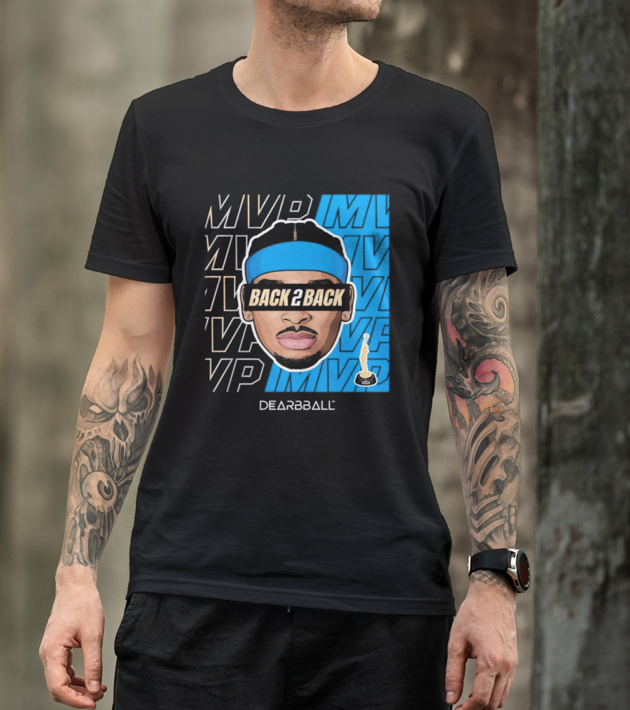 Dearbball Back 2 Back MVP Award Winner 2026 T-Shirt