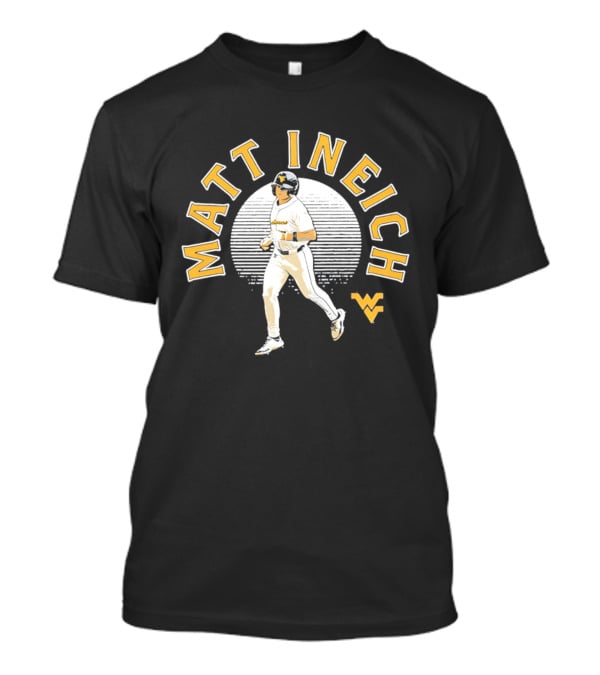 Matt Ineich WV Baseball Player Retro Style Sportsman T-Shirt