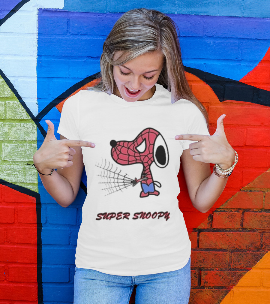 Super Snoopy Spider Adventure T-Shirt