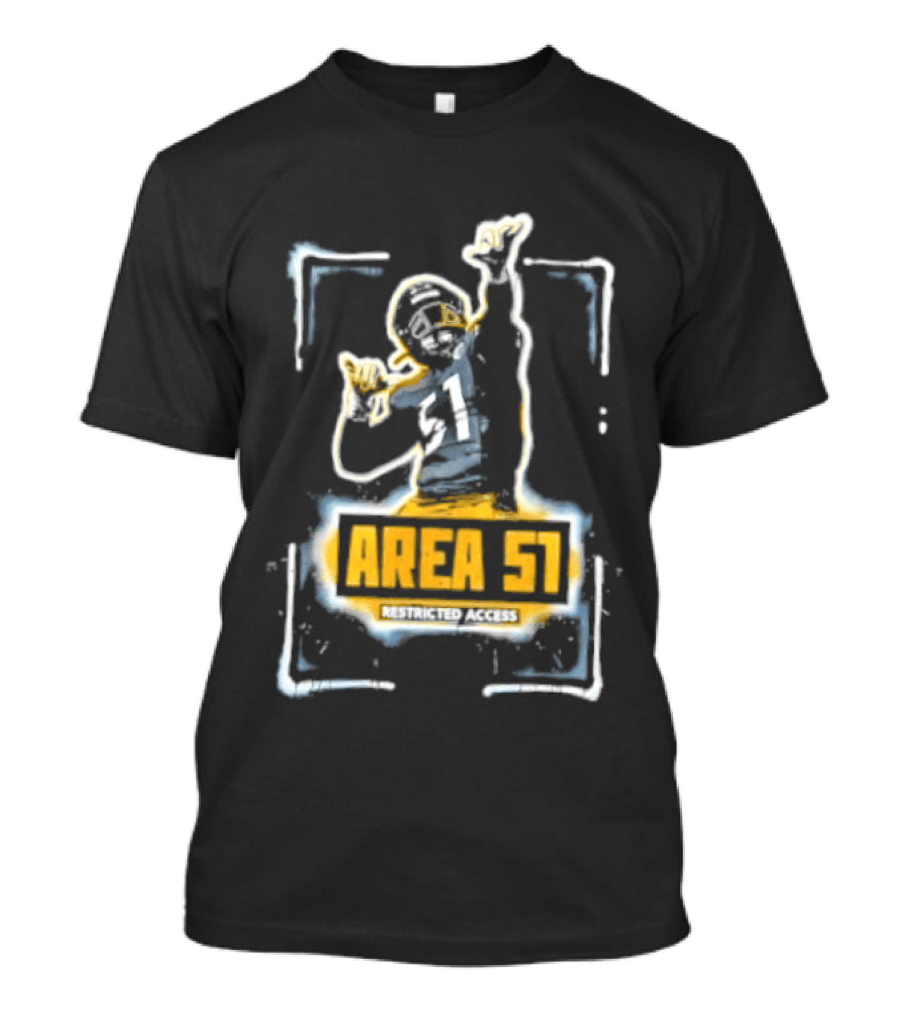 Steelers Nick Herbig Area 51 Restricted Access T-Shirt