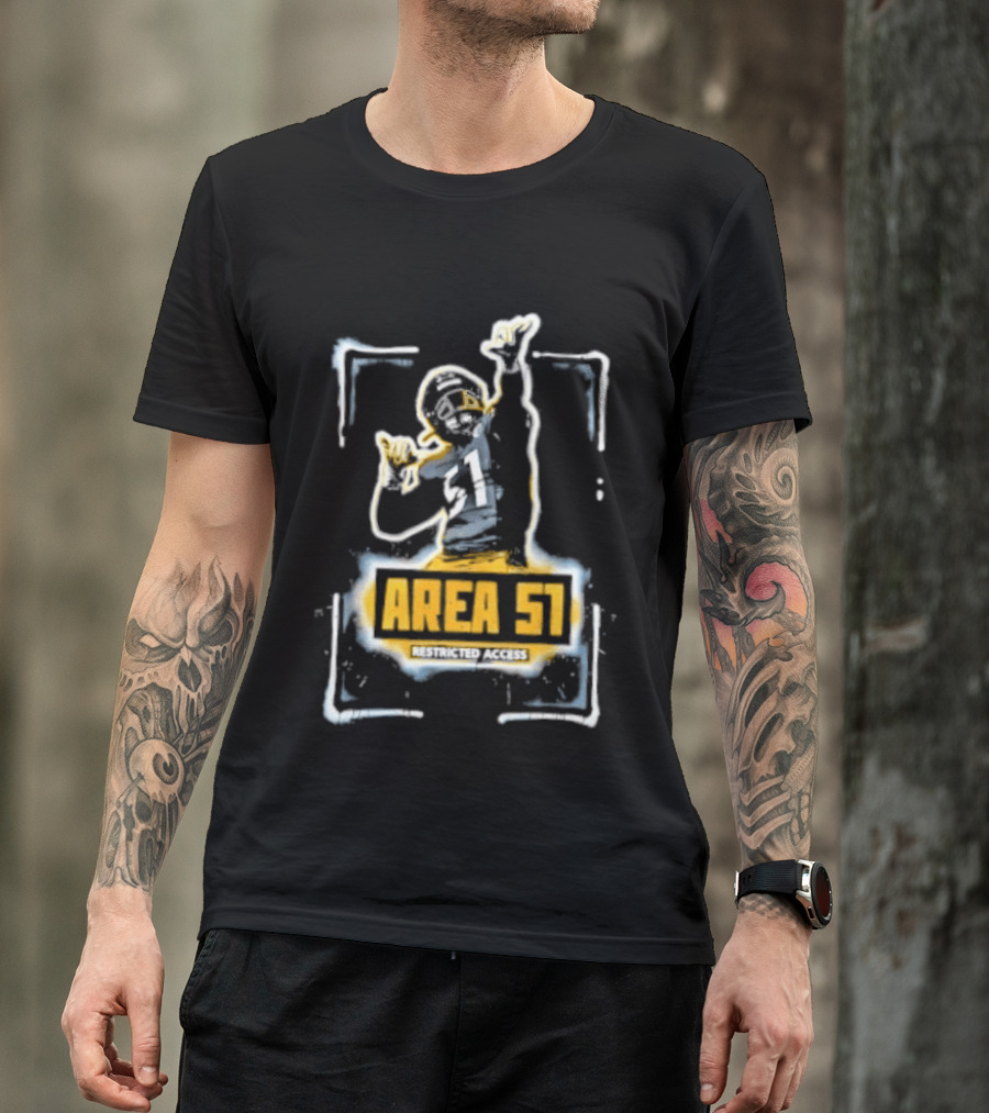 Steelers Nick Herbig Area 51 Restricted Access T-Shirt