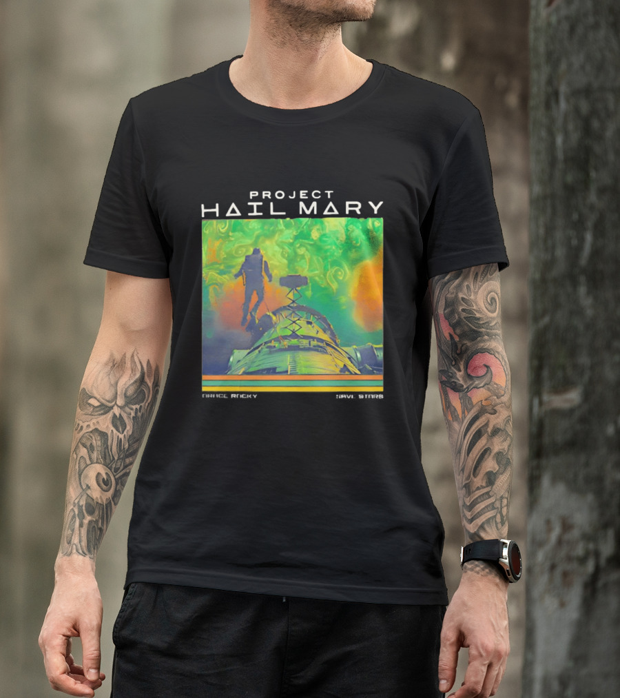 Project Hail Mary Astronaut Space Mission Sci Fi Adventure T-Shirt