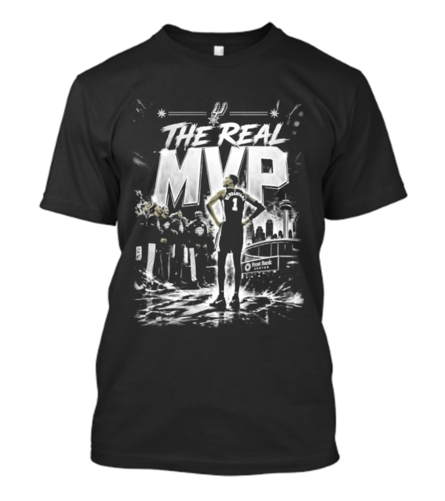 Victor Wembanyama The Real MVP San Antonio Spurs Basketball Star T-Shirt