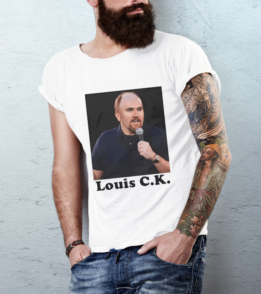 Louis C.K. Oh My God Photo Stand Up Comedy Image T-Shirt