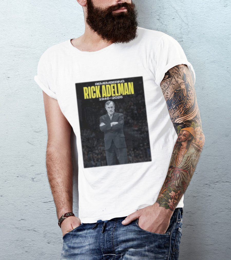Remembering Rick Adelman 1946 2026 NBA Basketball ClutchPoints T-Shirt
