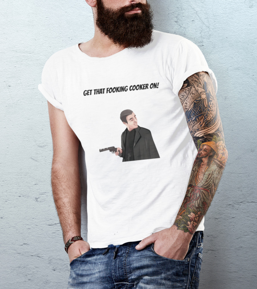 Max And Paddy Get That Fooking Cooker On Tony Soprano T-Shirt