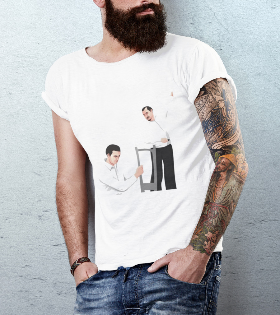Max And Paddy Pine Barrens Christopher Moltisanti Paulie Gualtieri Chair Scene T-Shirt
