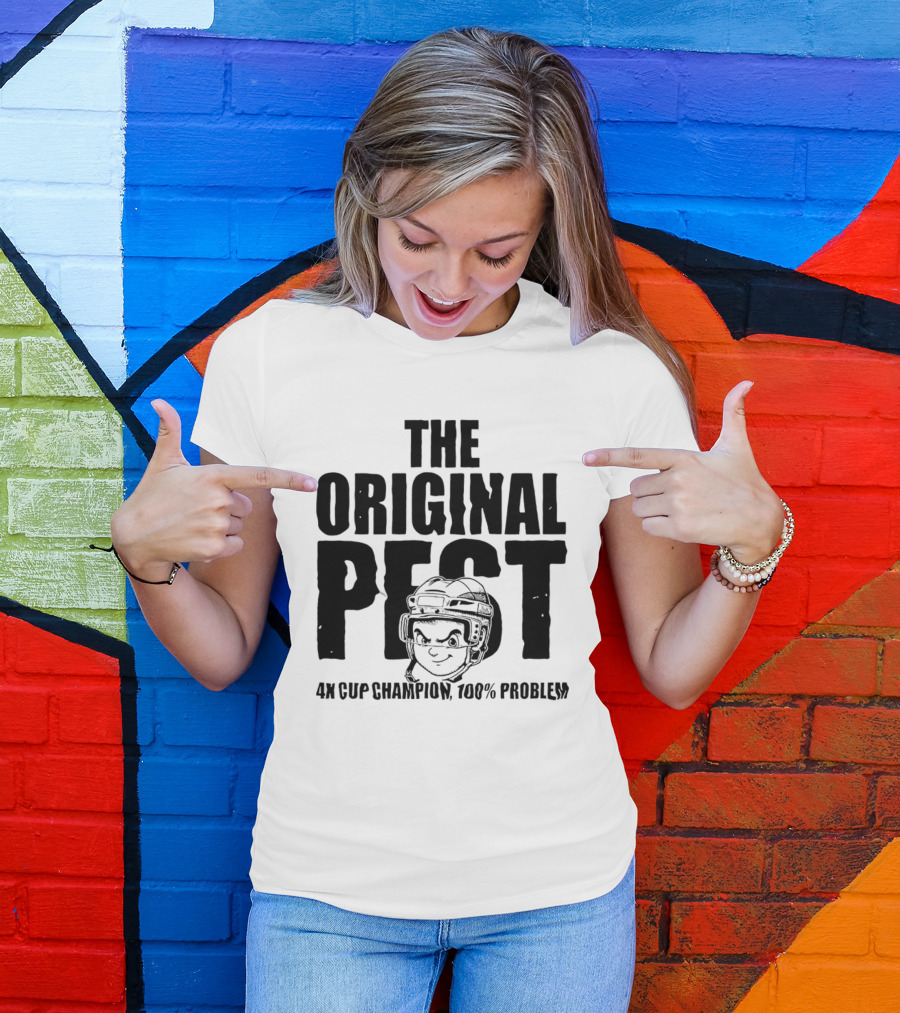 The Original Pest 4x Cup Champion 100% Problem T-Shirt