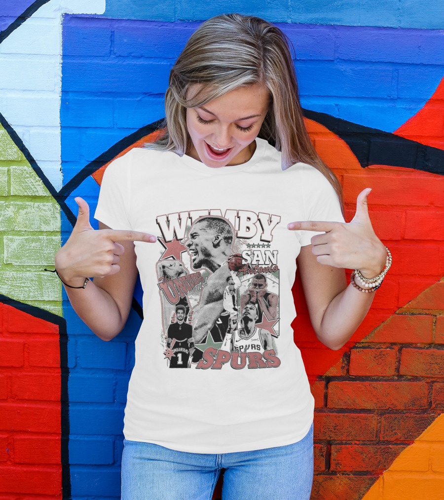Wemby The Universe San Antonio Spurs 2026 T-Shirt