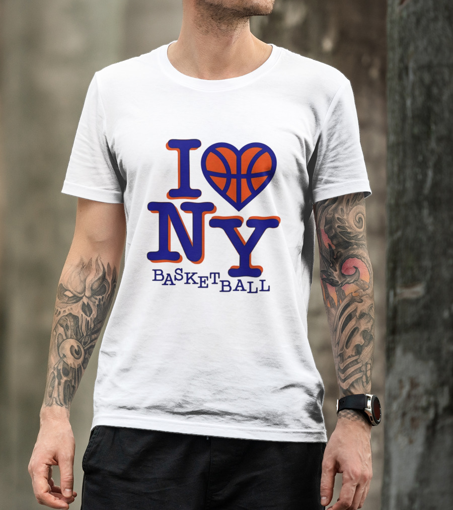 I Heart NY Basketball 2026 New York Knicks NBA T-Shirt