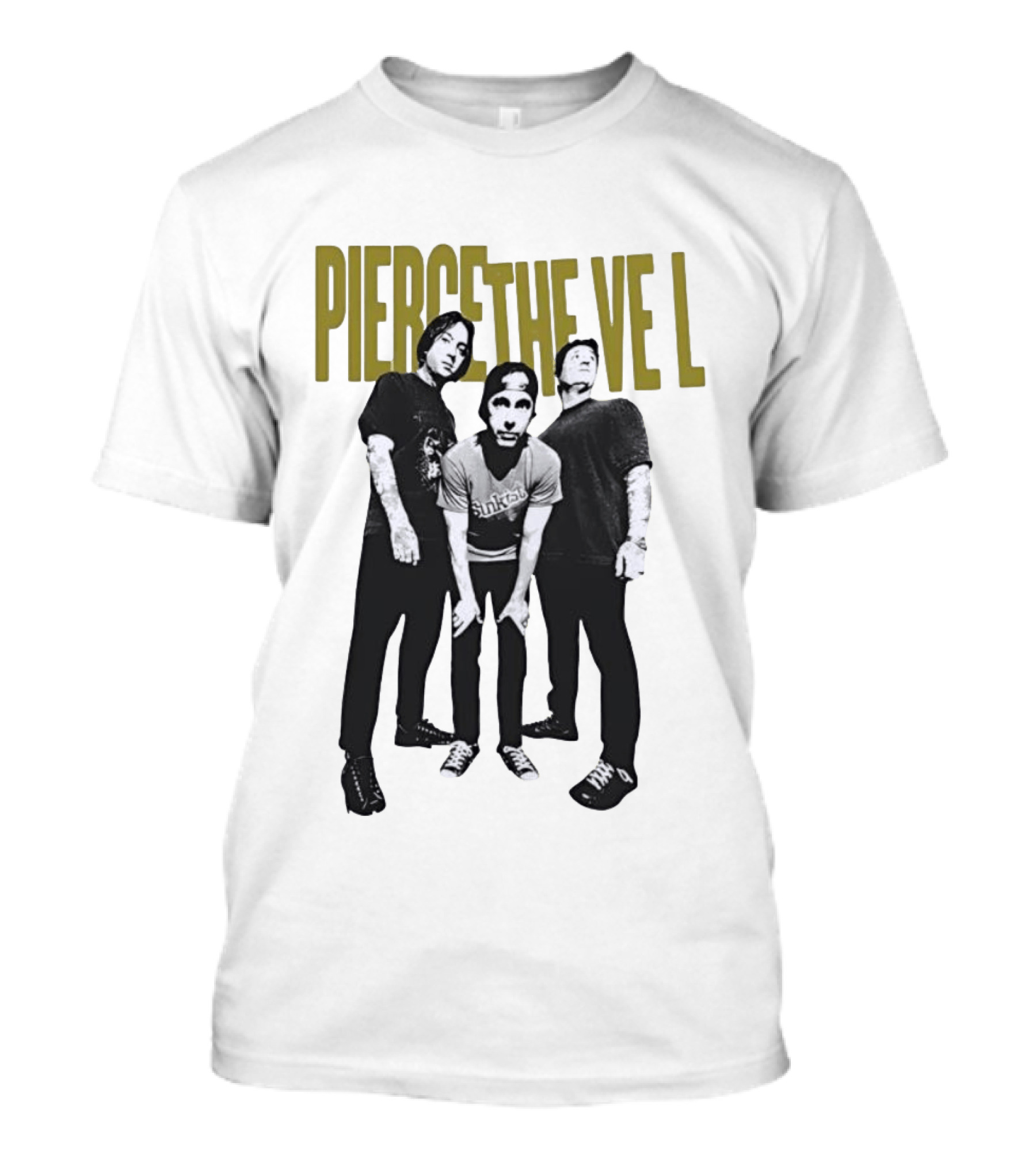 Pierce The Veil Band Vic Fuentes Tony Perry Jaime Preciado Music Fan T-Shirt